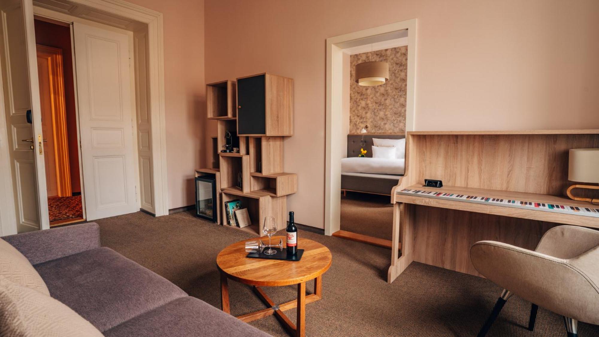Boutique Hotel Klarov Praha Bagian luar foto