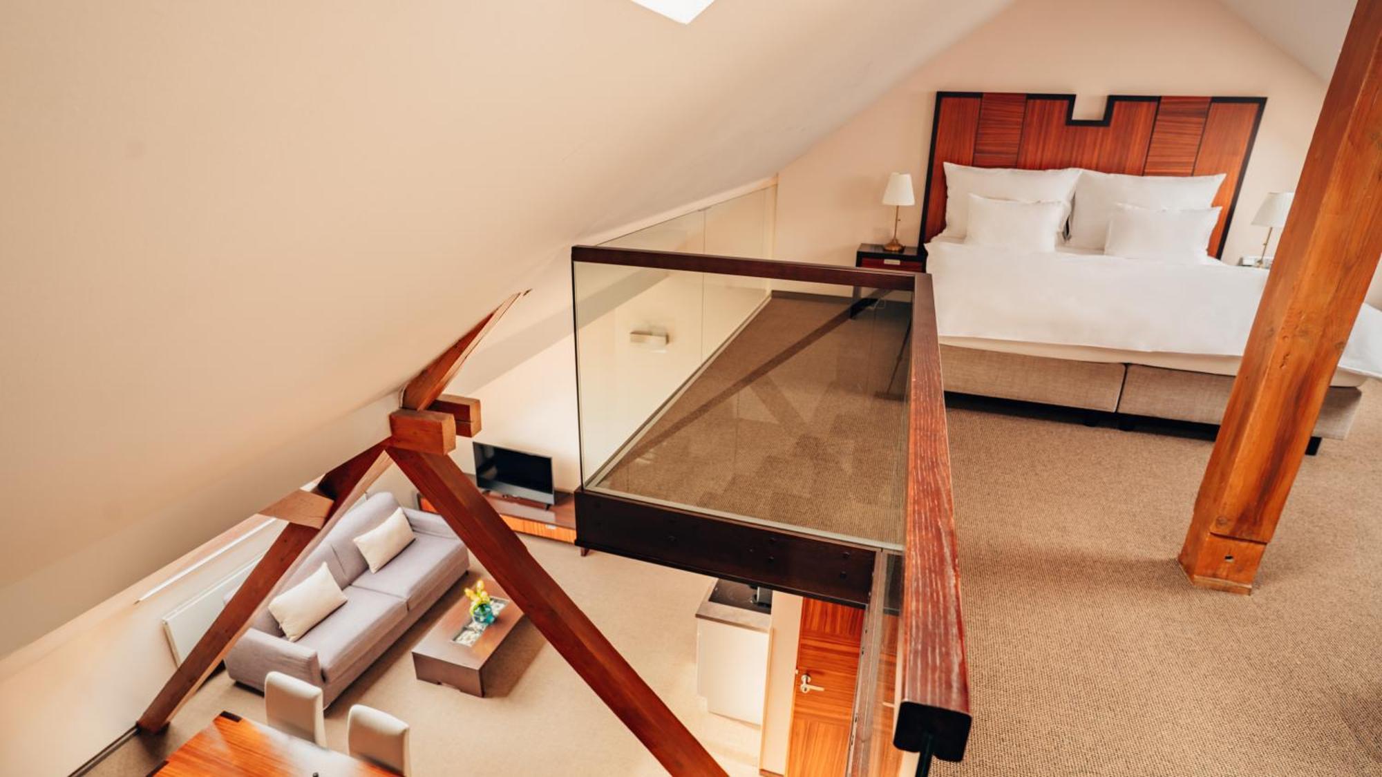 Boutique Hotel Klarov Praha Bagian luar foto